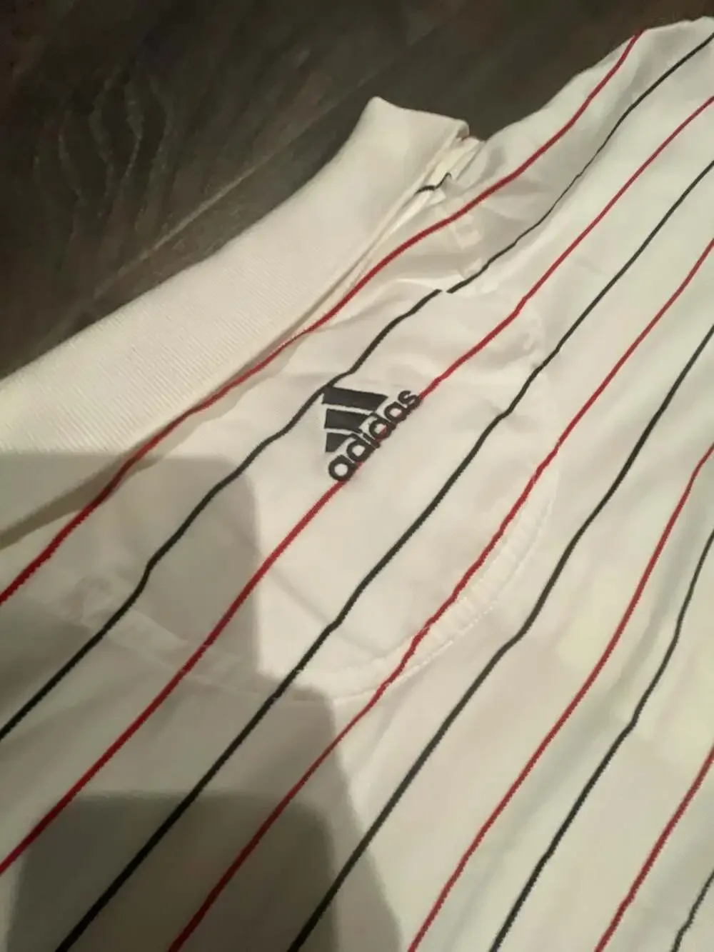 Adidas Climacool Friendly Hills C.C. Men's Striped Golf Polo Shirt XL